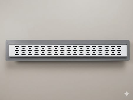 60CM YALITIM ETEKLİ 360 DERECE YANDAN ÇIKIŞLI DUŞ IZGARASI Q50