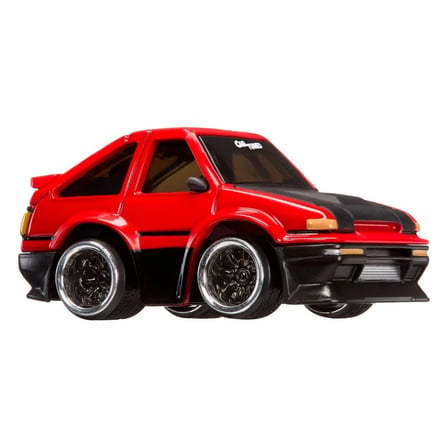 JDM Seri 2 1985-87 Model Araç GT-Apex AE86 - Siyah Kırmızı Araba