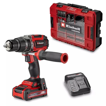 Einhell Set-68(Einhell Drabeli Akülü matkap+Akülü Avuç Taşlama+3AH Batarya ve Şarj Cihazı)