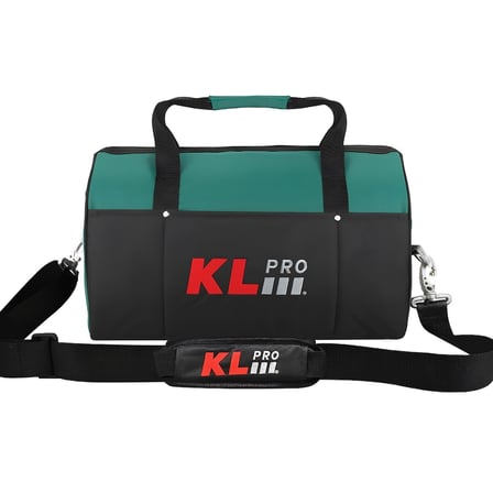 KLPro Set-25 (KLPro 18V ŞARJLI DARBESİZ MATKAP KÖMÜRSÜZ+18V 2.0 AH 115 MM ŞARJLI AVUÇ TAŞLAMA KÖMÜRSÜZ+BÜYÜK BOY TAŞIMA ÇANTASI)