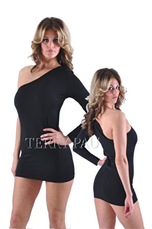 Beruflic B120614 Asimetrik Kesim Elbise