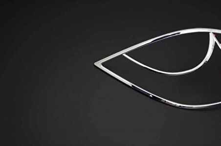 OMSA Peugeot 207 Krom Stop Çerçevesi 2 Parça Abs 2006-2012 Arası