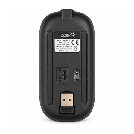 Turbox TRX-15M Dual Mouse Wireless+Bluettoth Siyah RGB Optik Mouse