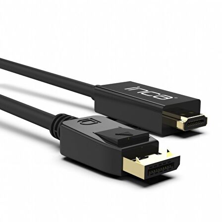 Inca Idph-18t Displayport To Hdmı 1,8 Metre KABLO Ç INCA IDPH-18T