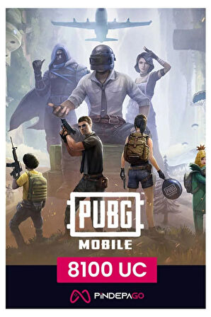 Pubg Mobile 8100 UC ID Yükleme (Yalnızca TR)