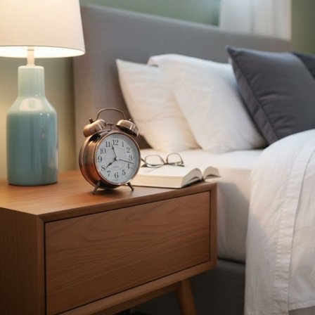 Nostaljik Çalar Saat – Retro Tasarım, Sessiz Akan Mekanizma, Yüksek Sesli Alarm, Masa ve Komodin İçin Dekoratif Saat () (rmzon)