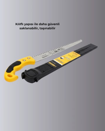 Mm Düz Bıçaklı Bahçe Budama Testeresi Kılıflı