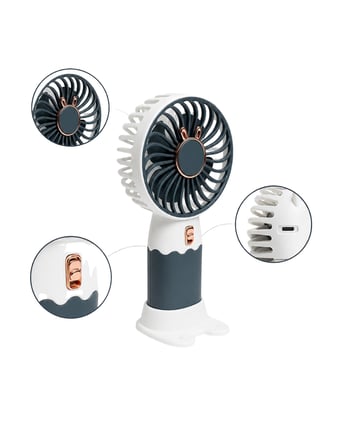Kompakt Tasarımlı Kuvvetli Rüzgar Üfleyen Mini Fan