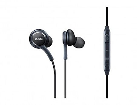 KRAL AKG Samsung  Mikrofonlu Type-C Girişli Kulak Içi Siyah Kablolu Kulaklık