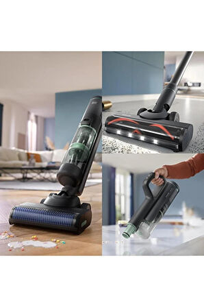 7000 Serisi AquaTrio Kablosuz Dikey Süpürge, XW7263/11