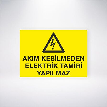 Akım Kesilmeden Elektrik Akımı Yapılmaz