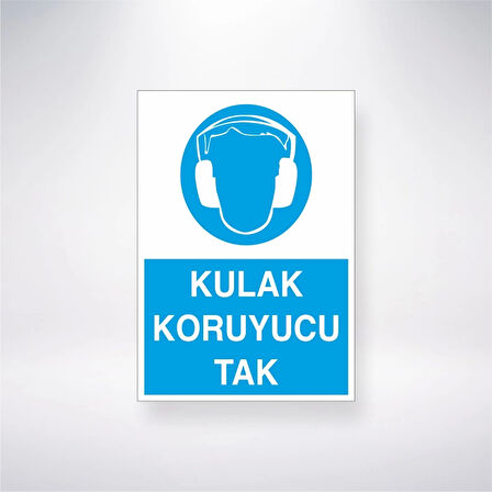 Kulak Koruyucu Tak Sticker 20X28 Cm