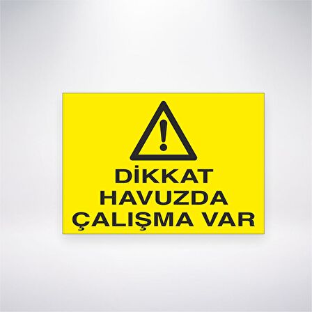 Dikkat Havuzda Çalışma Var
