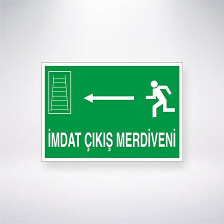 İmdat Çıkış Merdiveni <--