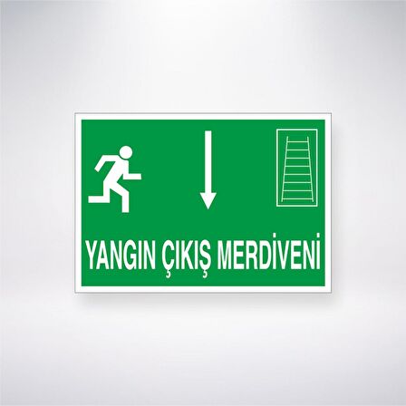 Yangın Çıkış Merdiveni Altta