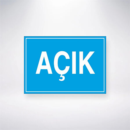Açık Alev ve Ateşle Yaklaşma Sticker 20X28 Cm