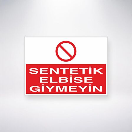 Sentetik Elbise Giymeyin 