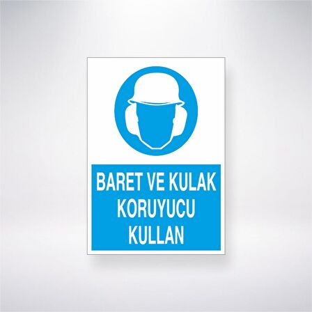 Baret ve Kulak Koruyucu Kullan