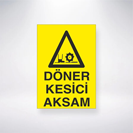 Döner Kesici Aksam Sticker 20X28 Cm
