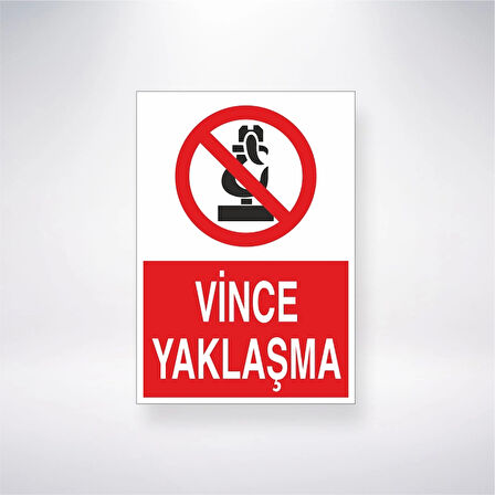 Vince Yaklaşma Sticker 20X28 Cm