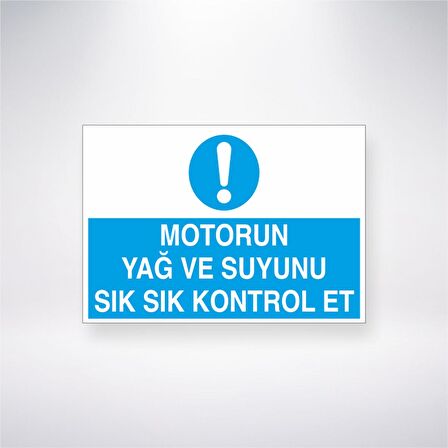 Motorun Yağ ve Suyunu Sık Sık Kontrol Et
