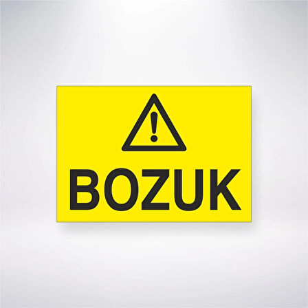 Bozuk Sticker 20X28 Cm
