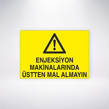Enjeksiyon Makinelerinda Üstten Mal Almayın