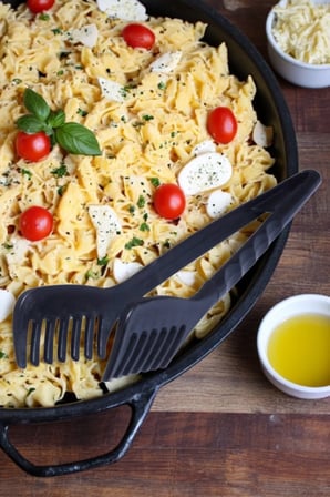Alvin Sert Plastik Yanmaz Yapışmaz Yüksek Isıya Dayanıklı Makarna Salata Servis Maşası