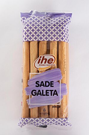 İHE SADE GALETA 200 g (3 ADET)