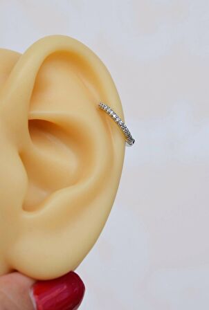 İnce Halka Helix Piercing Conch Kıkırdak Daith