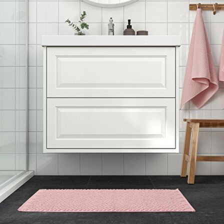 Ikea Fjallkattfot Banyo Paspası Pembe 50x80 Cm