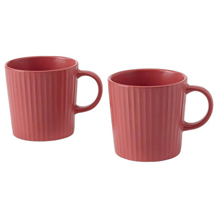 Ikea Kejserlıg Kupa Koyu Pembe 300 Ml