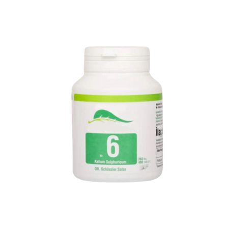 Schüssler Tuzları Nr.6 Kalium Sulphuricum D6 - 400 Tablet