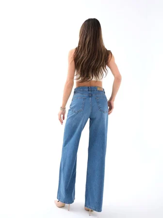 İKALES 7418 KOT PANTOLON-MAVİ