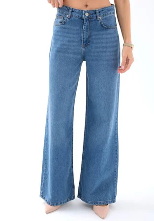 İKALES 7418 KOT PANTOLON-MAVİ
