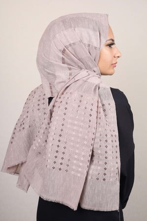 Desenli Aqua Şal - Desen-01
