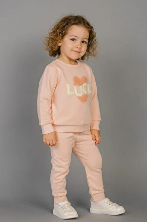 Luck Kalpli %100 Pamuk Çocuk Eşofman Takımı