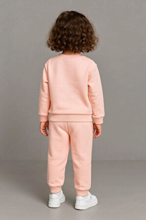 Luck Kalpli %100 Pamuk Çocuk Eşofman Takımı