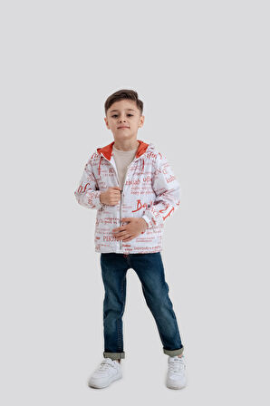 Yağmurluk, Tişört ve Pantolon Çocuk 3’lü Takım