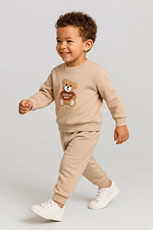 Çocuk Rahat Eşofman Takımı % 100 Pamuk