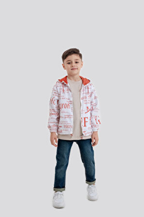 Yağmurluk, Tişört ve Pantolon Çocuk 3’lü Takım