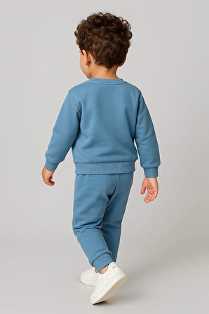 Çocuk Rahat Eşofman Takımı % 100 Pamuk