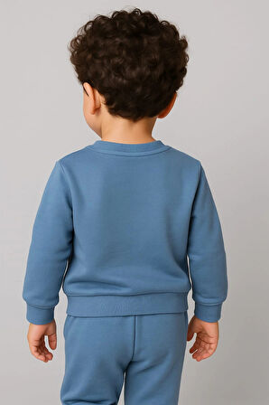 Çocuk Rahat Eşofman Takımı % 100 Pamuk