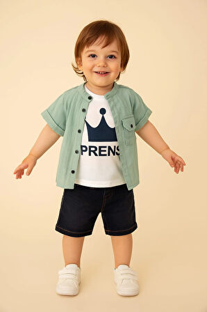 Kot Kapri Gömlekli 3'lü Takım