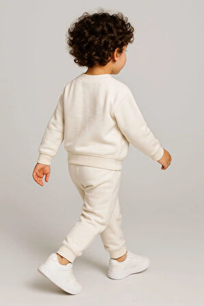 Çocuk Rahat Eşofman Takımı % 100 Pamuk