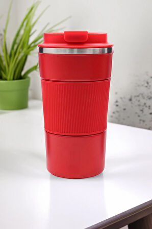 500ml Silikon Detaylı Çelik Termos