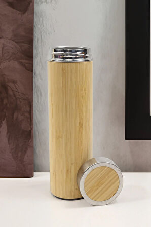 500 ML Bambu Çelik Termos