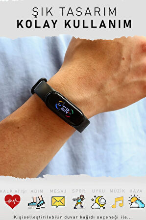 Yeni Nesil Akıllı Bileklik Smart Band M6