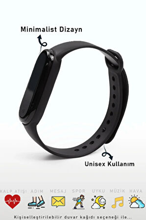 Yeni Nesil Akıllı Bileklik Smart Band M6