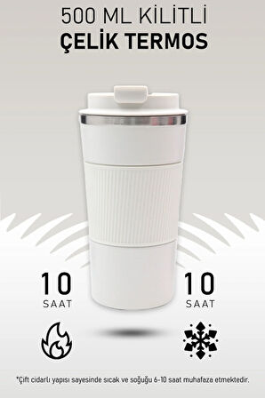 500 ml Beyaz Termos